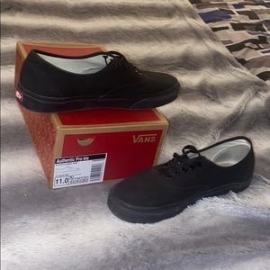 Black classic Vans